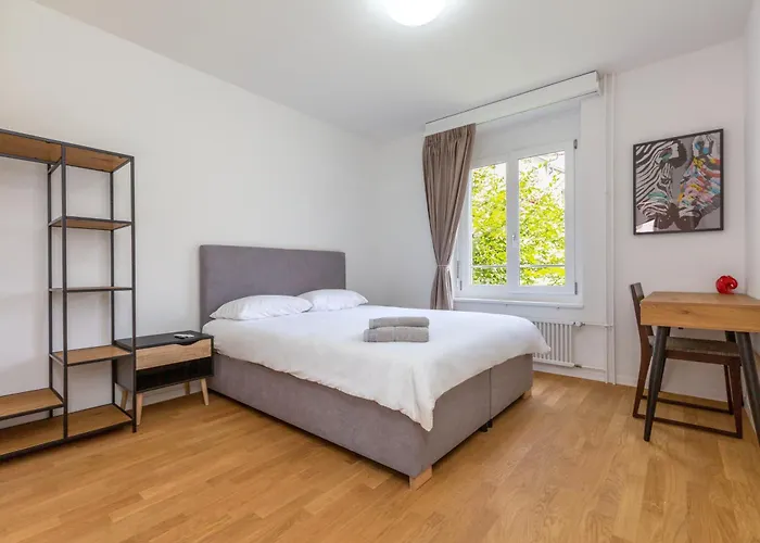 Kaya 3a - Downtown 2br With Balcony Apartmán Curych